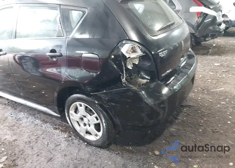 2010 Pontiac Vibe z USA, uszkodzony, nr VIN 5Y2SP6E03AZ419375